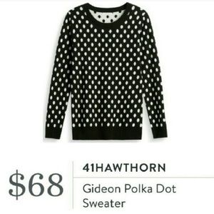*STITCH FIX* 41Hawthorne Polka Dot Sweater